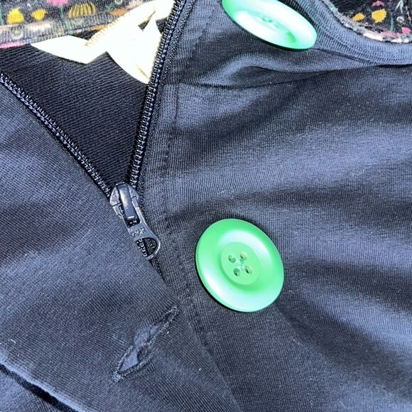 Matilda Jane A million little things Navy Blue Button Up Jacket  Size Small EUC - Picture 8 of 8